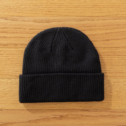 Black Wool Beanie