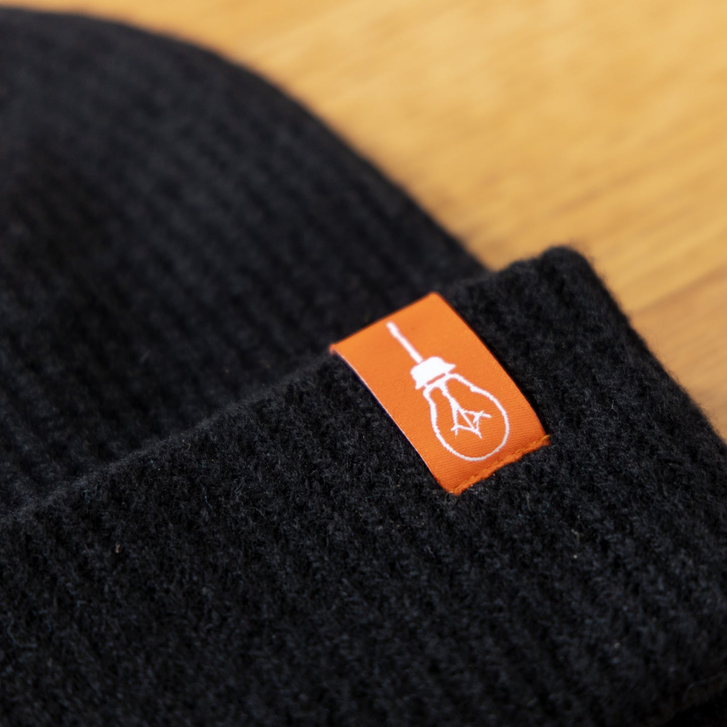 Black Wool Beanie