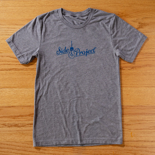 Script Logo T-Shirt - Grey